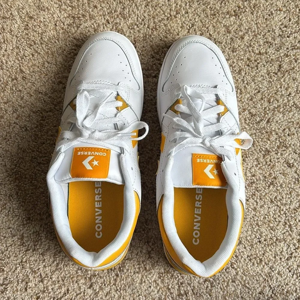 NEW 2025 Converse CL98 Archives Lifestyle 1998 Low Top Shoes White Yellow Sunny - Picture 5 of 7